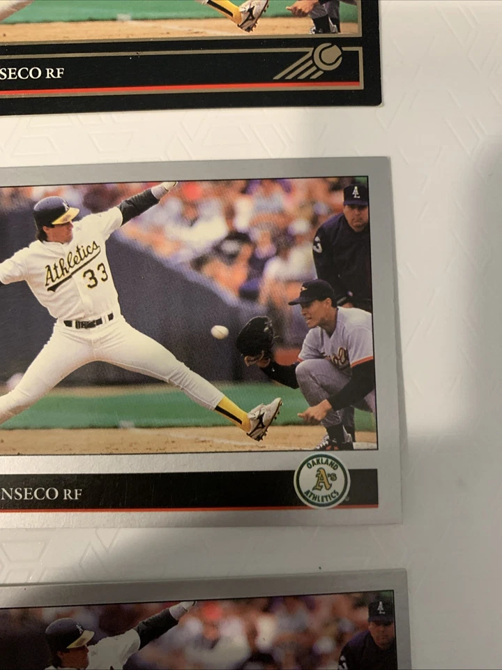 1992 Leaf - Jose Canseco #267 Quantity 3 - 1 Gold  Oakland Athletics - Image 4 of 4