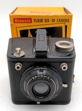 Kodak 170 Brownie Flash Six-20 Film Camera 1946-1955 EX/Box