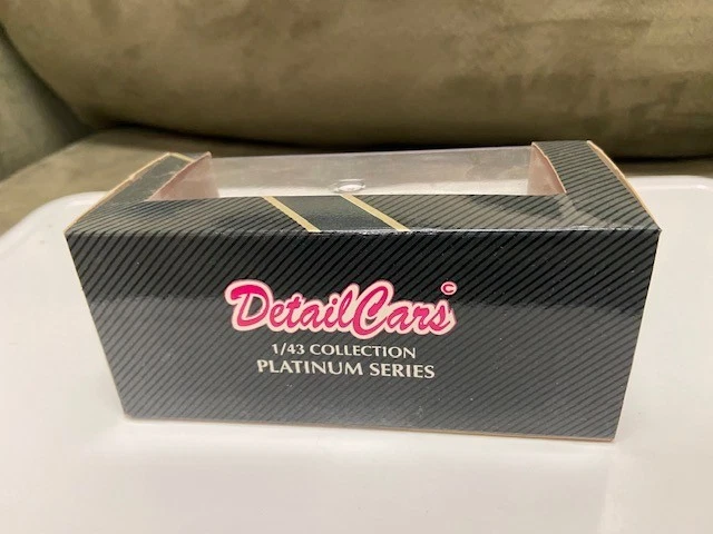 BMW 502 Cabrio ART 244 - Detalles Coches Platino - Escala 1/43 Diecast rojo Sin usar, en caja Foto 3 de 4