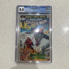 Amazing Spider-man 122 CGC 8.0 OW/W Death of Green Goblin for the 1st time!