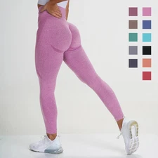 Women’s Seamless Leggings High Waist Fitness Gym Workout Pants Sport Leggings