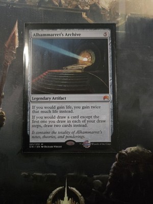 [1x] Alhammarret's Archive Slight Play, English Magic Origins MTG Magic