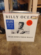 Billy Ocean Tear Down These Walls 1988 JL-8495 Jive NEW SEALED HYPE Sticker
