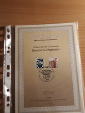 BRD ersttagsb&auml;tter etb fdc Mk kompletter Jahrgang Vollstempel  Post ESST  1988