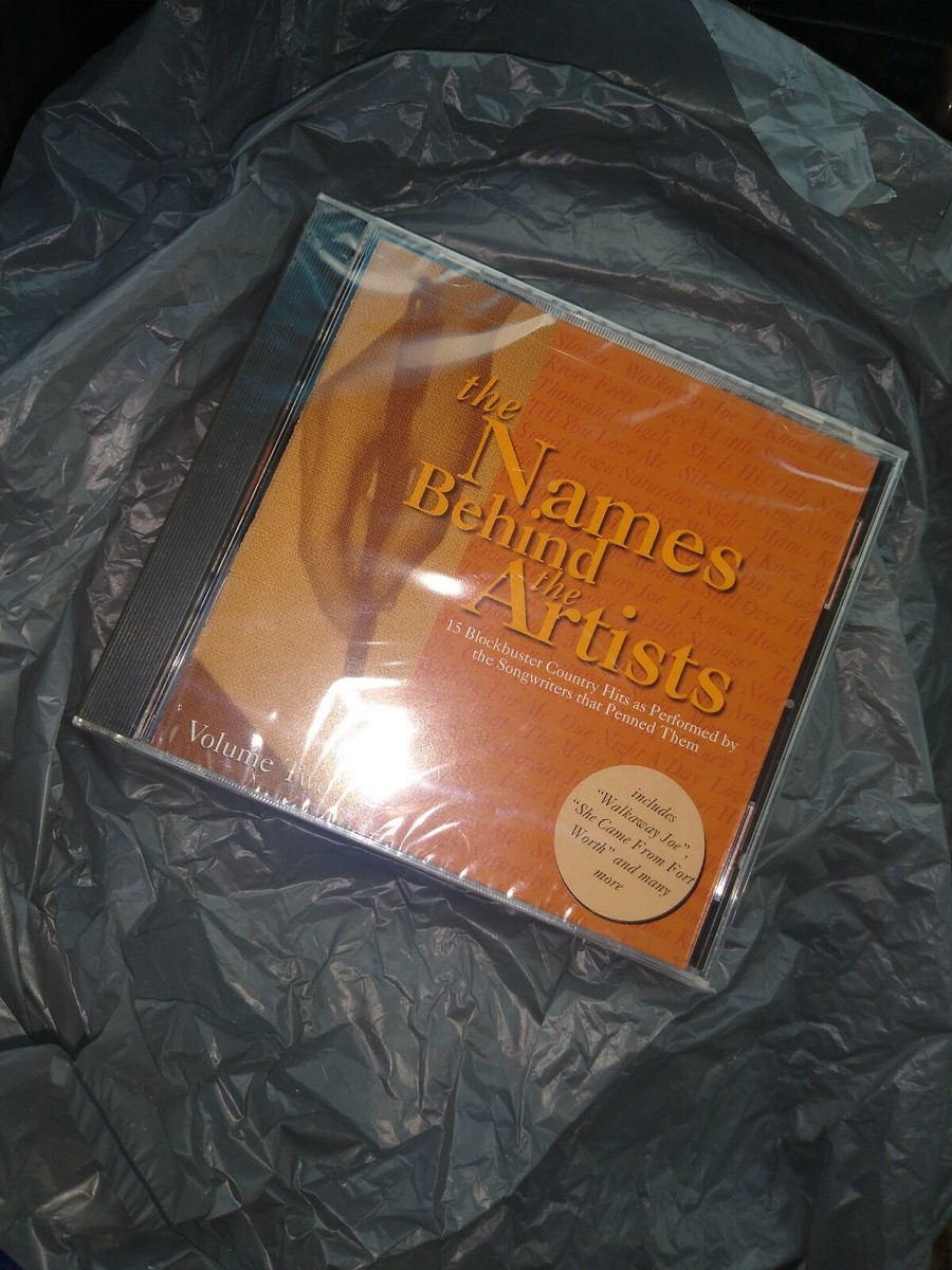 FAST 2 DAY SHIPPING🇺🇸 NAMES BEHIND THE ARTISTS VOL. 2 CD NEW
