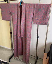 Japanese Vintage Kimono Pure Silk Pink