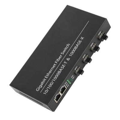 New SFP Ethernet Fiber Switch Up To 120km 4 Optical Port 2 Electrical Port 10 10
