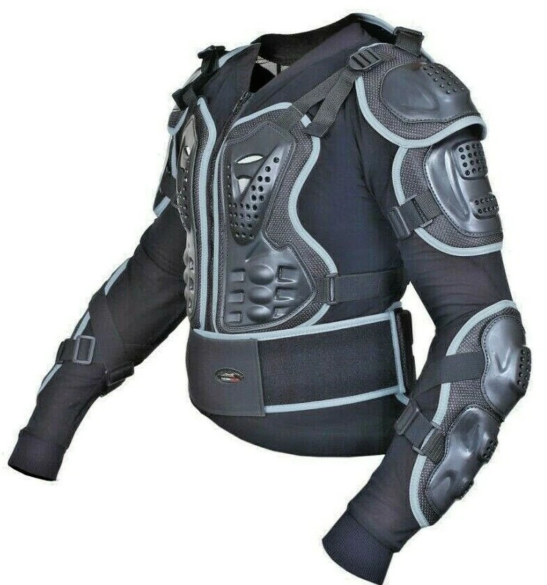 Herren ProtektorenJacke  ArmourJacket Brustpanzer SKi Snowboard Motorcrossjacke - Bild 2 von 3