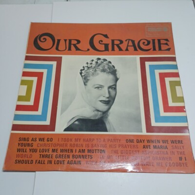 Gracie Fields Our Gracie Vinyl Record 12  33 RPM MFP-A 8025 MFP 1967
