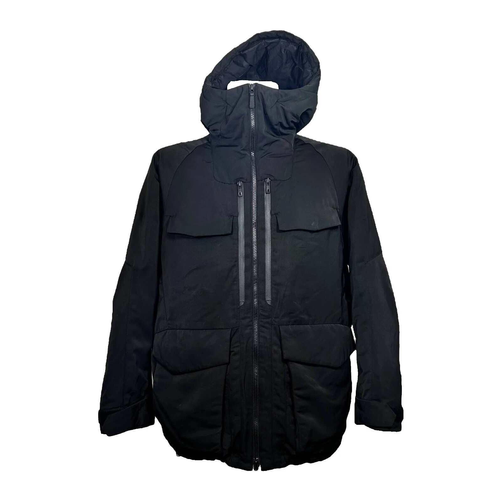 White Uniqlo abrigos, chaquetas y chalecos para hombres