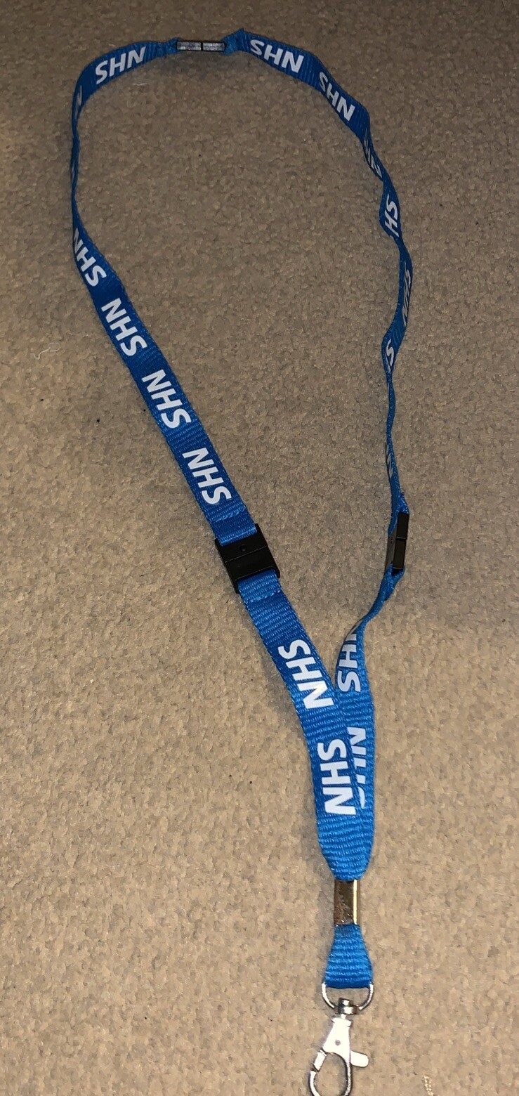 Printed NHS Lanyard for ID Card Badge Holder NHS Neck Lanyard Free