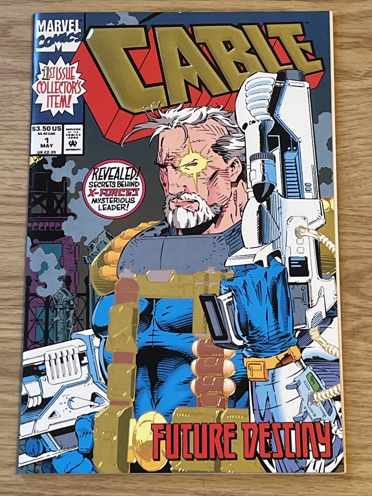 Cable #1 Marvel Comics Signed by Art Thibert 0990/10000 NM 1993 JJC068 ...