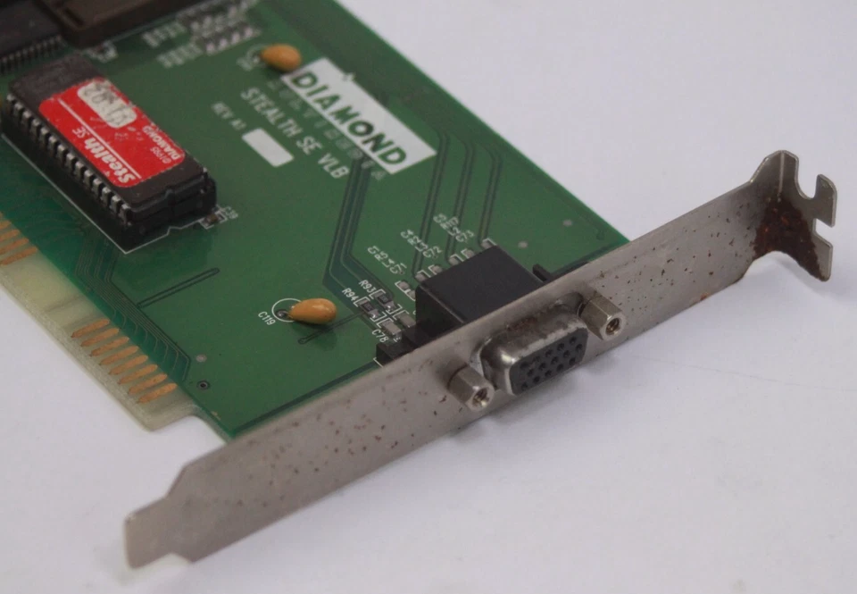 1995 Diamond Stealth SE VLB Rev A1 VESA Local Bus VGA Card FTUVL7322M 1 Mb DRAM - Image 2 of 4