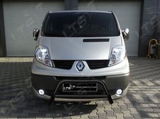 VAUXHALL VIVARO RENAULT TRAFIC BULL BAR BLACK AXLE NUDGE A BAR 2001 TO 2014 W K