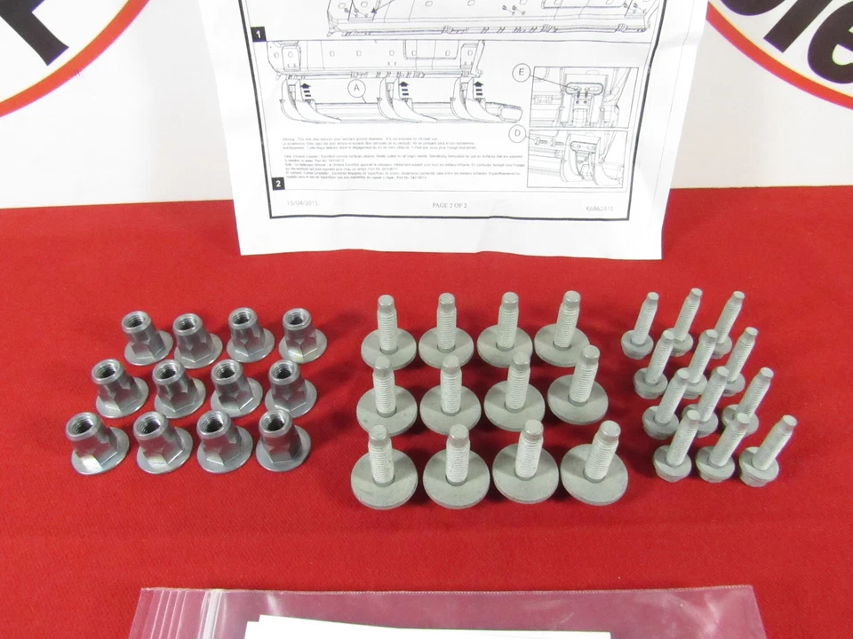 68193128AB DODGE RAM 1500-5500 Kit de herrajes de montaje de escalón lateral tubular OEM MOPAR Foto 2 de 4