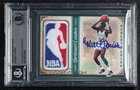 Robert Parish Boston Celtics Autographed Signed Auto Logoman Custom 1/1  BAS