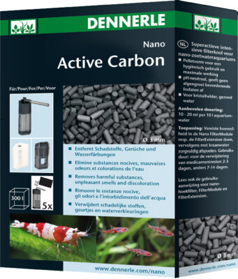 Dennerle Nano Active Carbon Filtermaterial Filtermedium Filterkohle Filter Kohle
