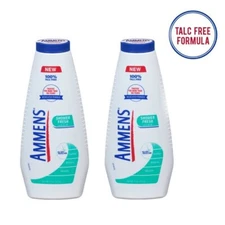 2 Pack - Ammens Powder Shower Fresh 11oz Each