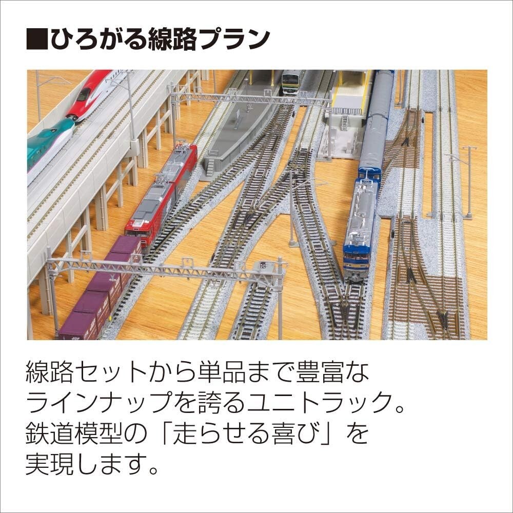 KATO N Gauge Railroad Basic Oval Track Set with Power Pack M1 20