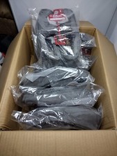 Men's dluxe dearfoams Shearling Slippers Size 9 Gray shoes Lot 6 pairs