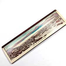 Colorado Springs CO Pikes Peak Summit House Matchbook Cover 6.5" Cog Railway 2J