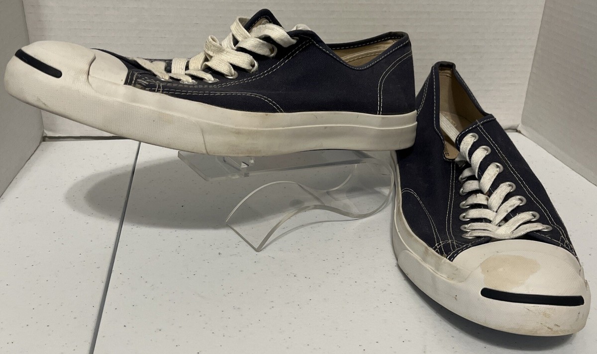 Jack Purcell Converse Men's Size 11 Blue Lace up Low Top Casual