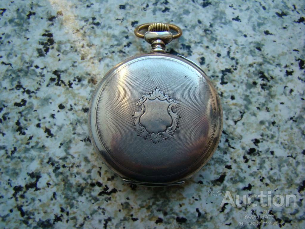 Vintage Pocket Watch ZENITH Friman Ostersung 1900 Paris Silver 800 Meachnical