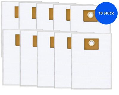 10 Staubsaugerbeutel geeignet für Kärcher NT 25/1 Ap, NT 35/1 Tact Te