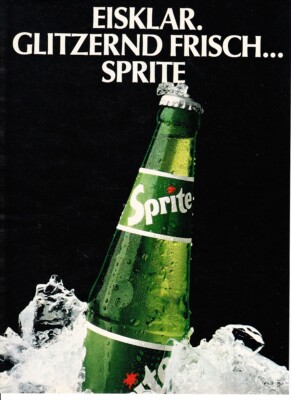 Sprite - Reklame Werbeanzeige Original-Werbung 1982 (3)