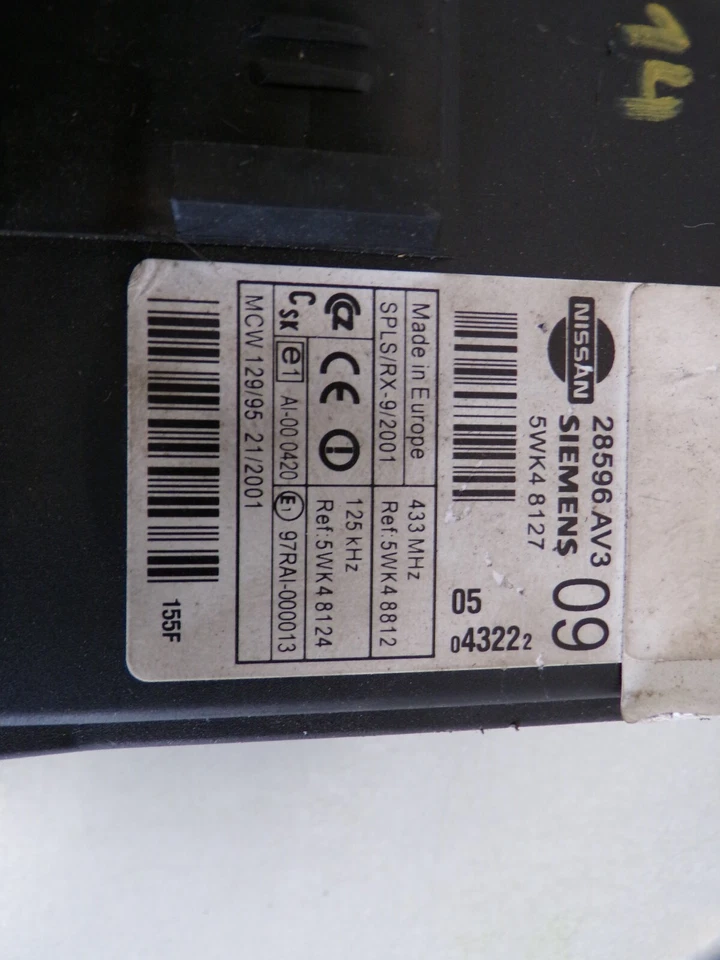 Dispositivo Di Comfort 28596AV3 Nissan Primera P12 (477A14) - Immagine 2 di 4