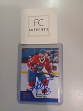 Xavier Ouellet Signed AHL Upper Deck Blue Parallel Autograph Laval Rocket Rc Coa