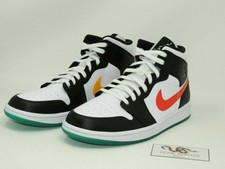 air jordan 1 mid alternate swooshes red yellow