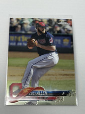 2018 TOPPS CHROME BASEBALL CODY ALLEN 161 CLEVELAND INDIANS
