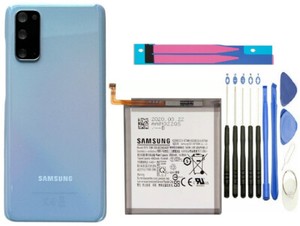 Original Samsung Galaxy S20 Akkudeckel EB-BG980ABY Akku Werkzeugset + Kleber