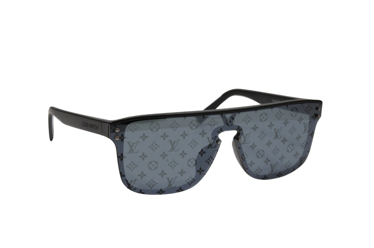 Louis Vuitton Accessories | Louis Vuitton Men LV Waimea Sunglasses Black Monogram Logo Z1082e Shades Glasses | Color: Black | Size: Os 