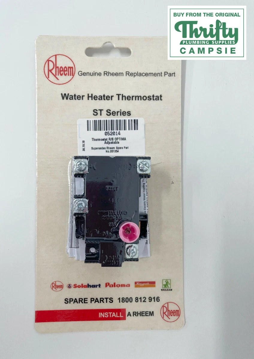 NEW - Rheem Thermostat R/S Optima Adjustable 052014 | eBay