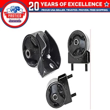 Front & Front Right & Rear Motor Mount 3PCS Set Fit 2003-2005 Kia Rio 1.6L