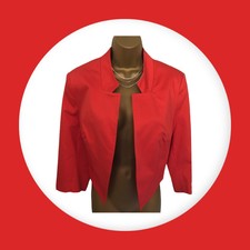 Libra Coral Short Formal Jacket Uk 16 Us 12 Eu 44