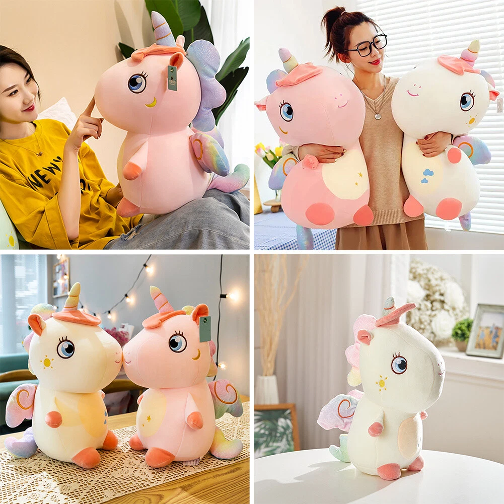 Lovely Unicorn Soft Plush Toy Cotton Stuffed Animal Cuddly Toy Kid