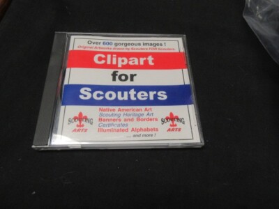 Clipart for Scouters, Over 600 Images, Some Original Artwork     EBL