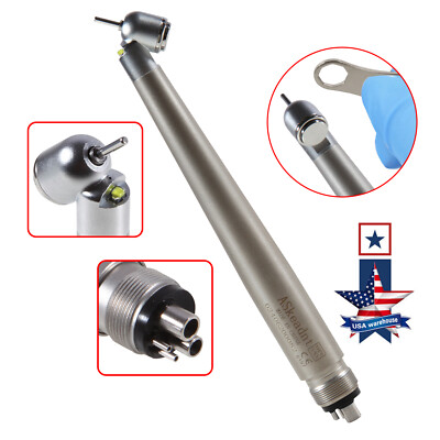 NSK Style Dental LED E-generator High Speed 45° Handpiece 4 Hole Midwest AC4