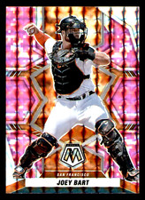 2022 Panini Mosaic Joey Bart Pink Camo Prizm #196 - San Francisco Giants