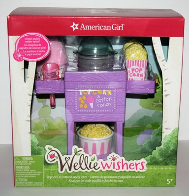 american girl cotton candy cart