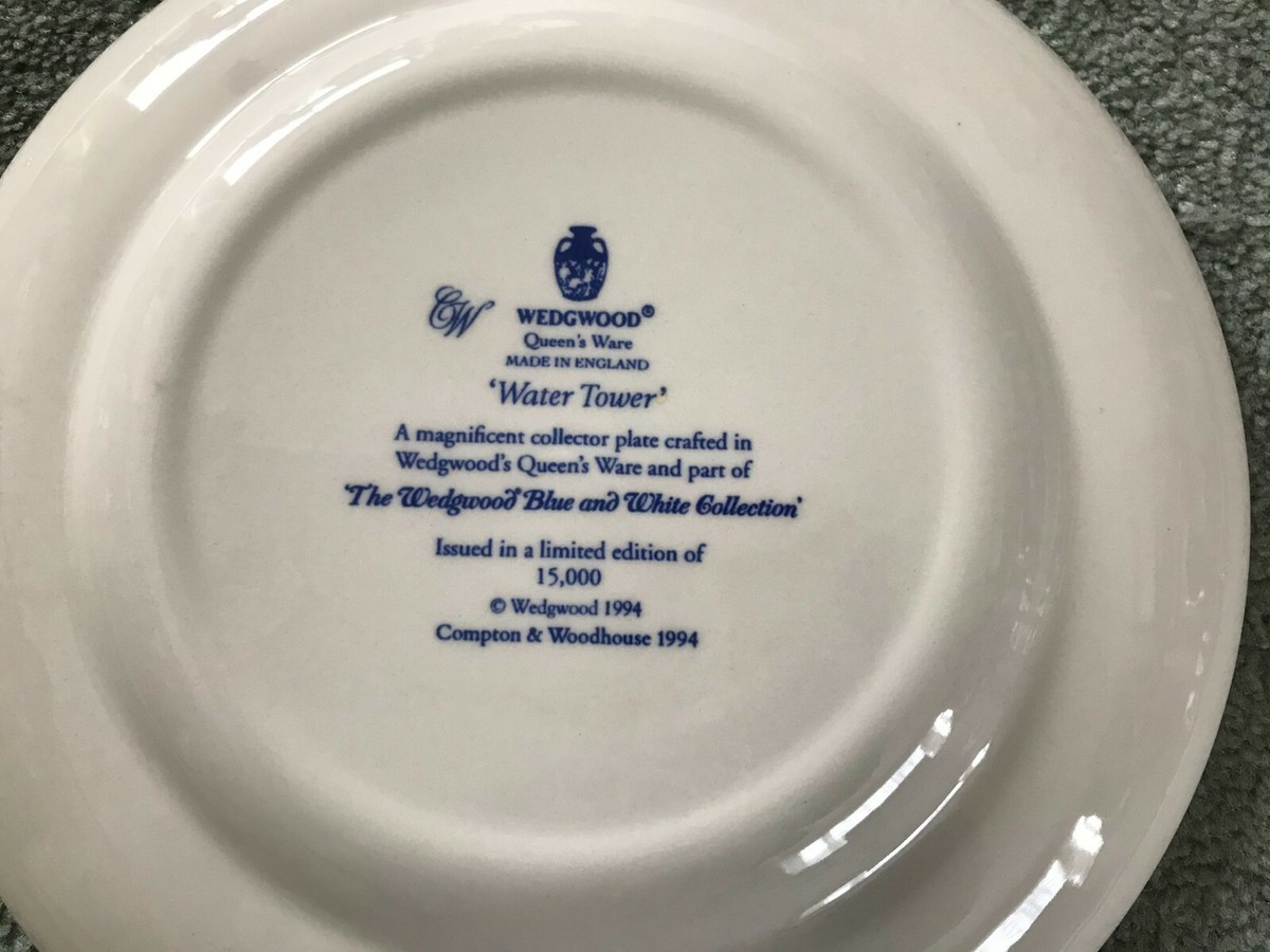 Wedgwood Blue White Limited Queens Ware 