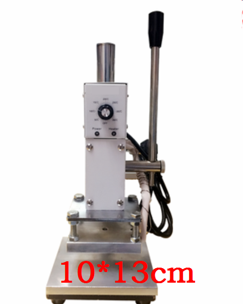 HOT Leather Plastic Bronzing machine Manual Hot Foil Stamping Machine  10*13cm