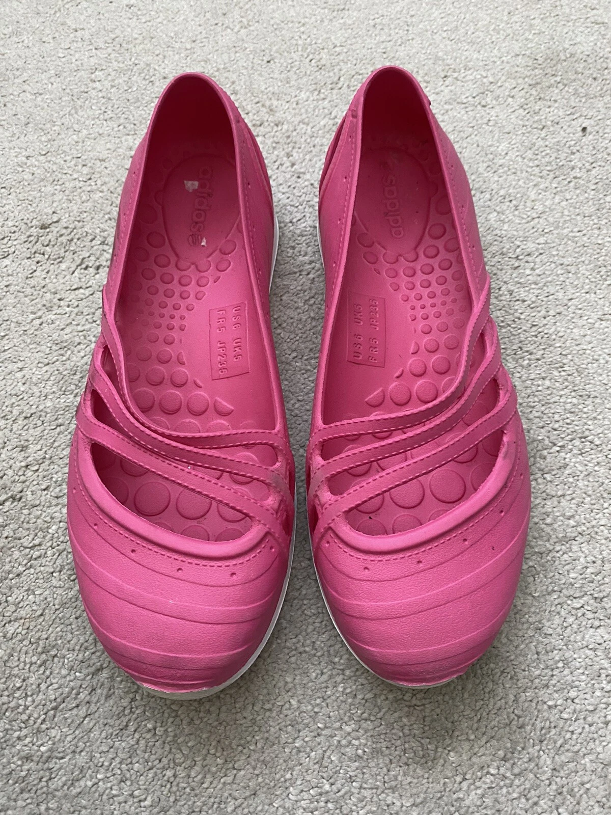 scarpe estive adidas donna ragazza sandali slip in mules taglia 5 EU 38