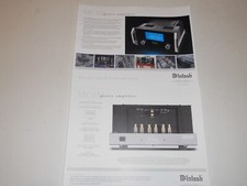McIntosh MC-611 Mono Amplifier Brochure 2 pages, Specs/Info/Articles 2018
