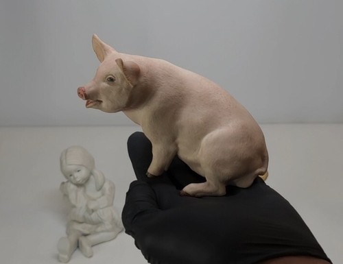 Figurines Mixed Lot Of 5. Includes: Goebel, Grossman & More. Has Youtube Video - Picture 16 of 23