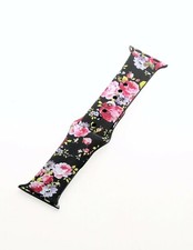 Silicone Strap For Apple Watch 38-40mm Floral Printed Watch Band Wrist Size S/M