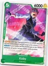 Koby OP13-025 Future Foundations Common NM One Piece TCG